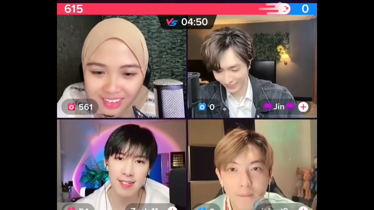 Zack Emosi Ketika Vidhia Mulai Ngegombalin Lawan PK yg kaya Oppa Korea🤣