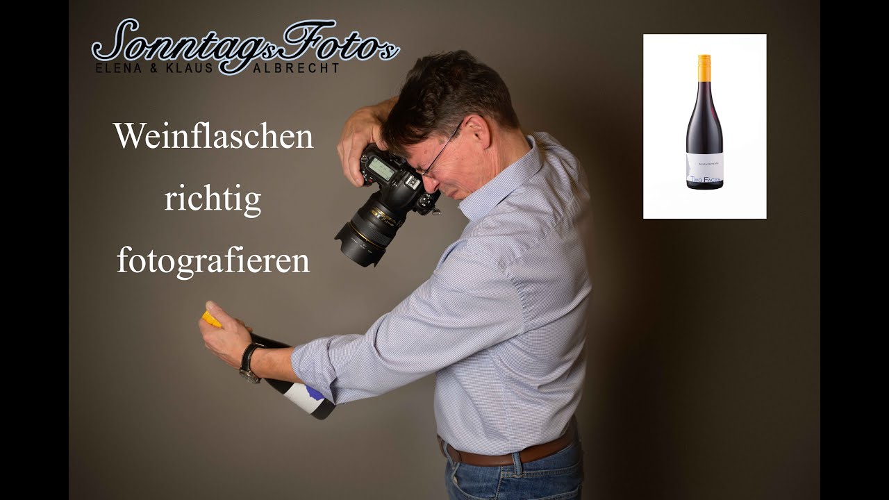Weinflaschen richtig fotografieren