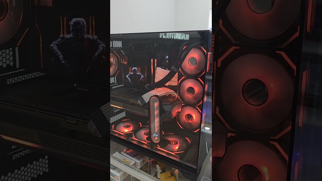 BLAZINGTECH EX VISION GAMING PC BLACK OPS THEME RTX 5080 RYZEN 7 7800X3D #gaming #pc #cod #blackops