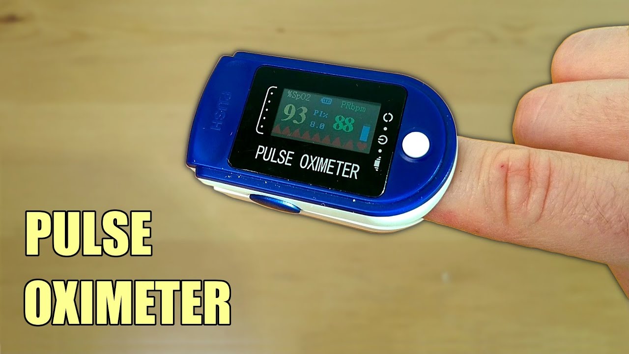 Fingertip Pulse OXIMETER - Blood Oxygen Saturation Level Monitor (SpO2)