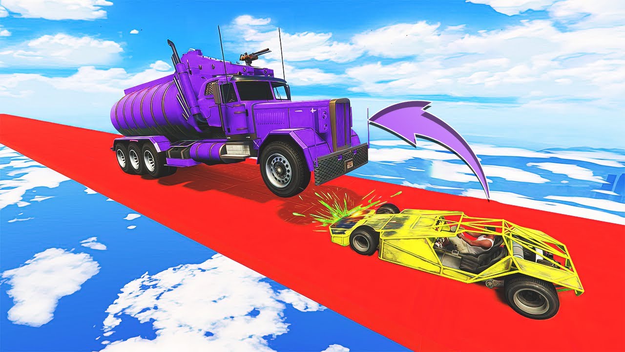 🟠 MOST DIFFICULT ICE MEGARAMP IN GTA 5