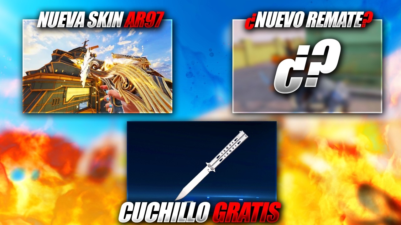 NUEVA SKIN AR97, CUCHILLO MARIPOSA GRATIS, ¿NUEVO REMATE? / TODO LO QUE SE VIENE A BLOOD STRIKE
