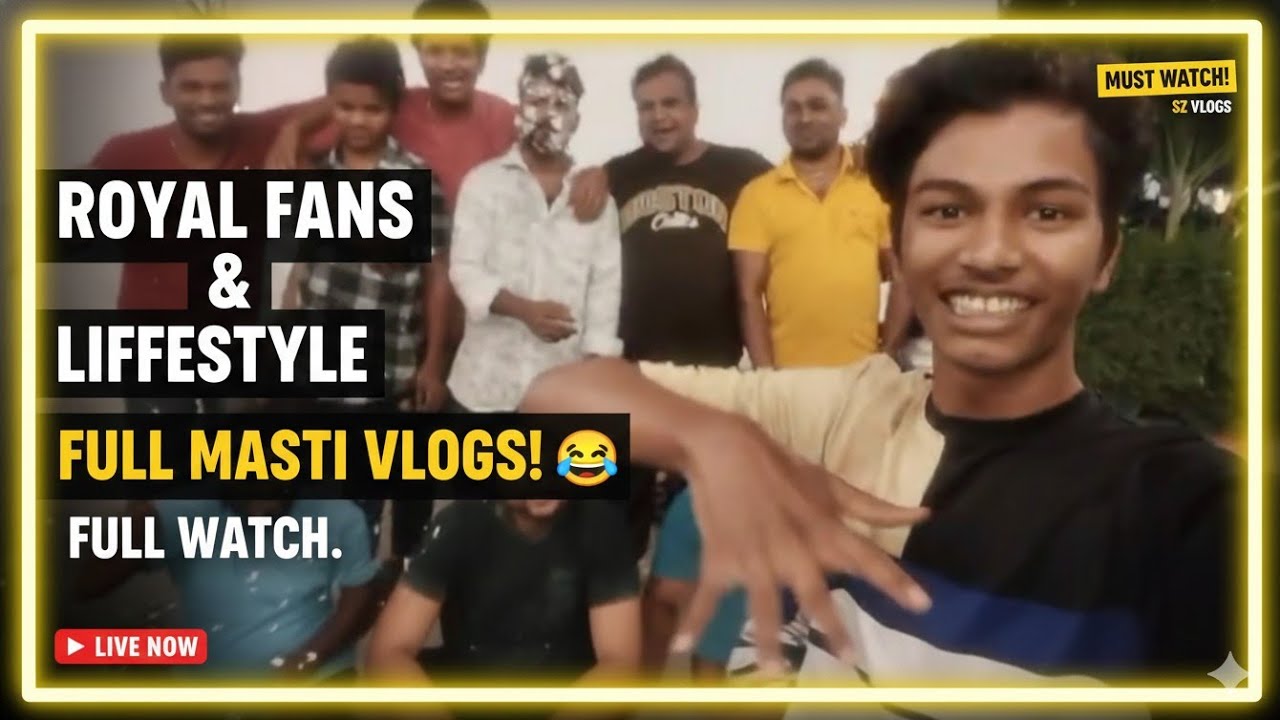 Royal Fans Special Vlog: Itni Masti Pehle Kabhi Nahi Hui! 😱🔥 | My Lifestyle & Fun