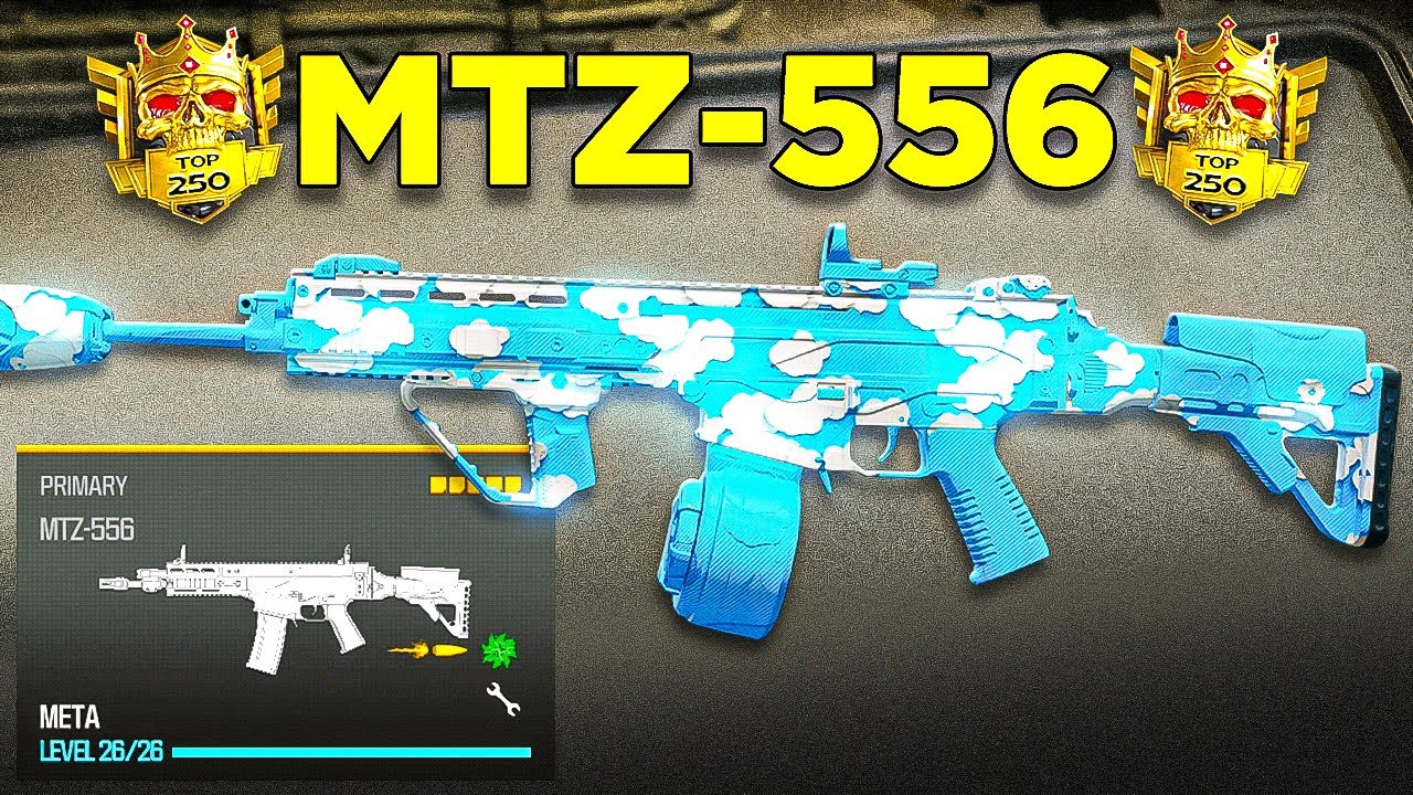 NEW *ZERO RECOIL*  MTZ 556 Loadout is META in Warzone! 😍 (Best MTZ 556 Class Setup)