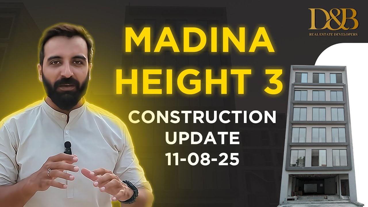 Madina Height 3 Latest Construction Update | 11-08-25 | Design & Build