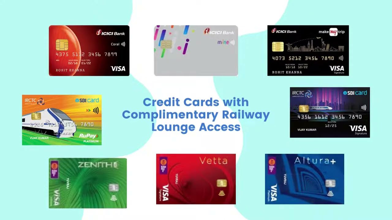 Complimentary Railway Lounge Access Credit Cards in India 2026 | IRCTC Executive Railways Lounge