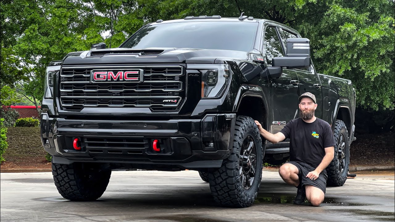 SUBTLE but SUPERIOR: 2025 GMC AT4 gets a SuspensionMAXX Leveling Kit and 37” Toyo RT Pro Tires