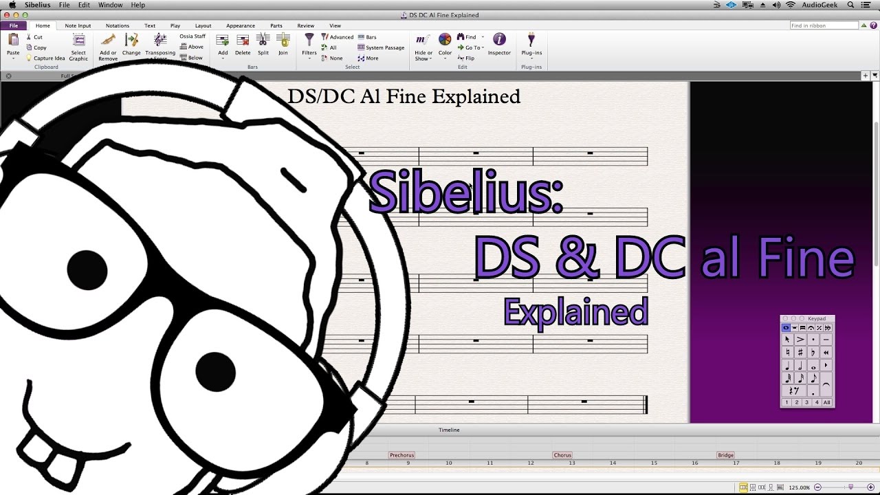Sibelius DS and DC al Fine Explained