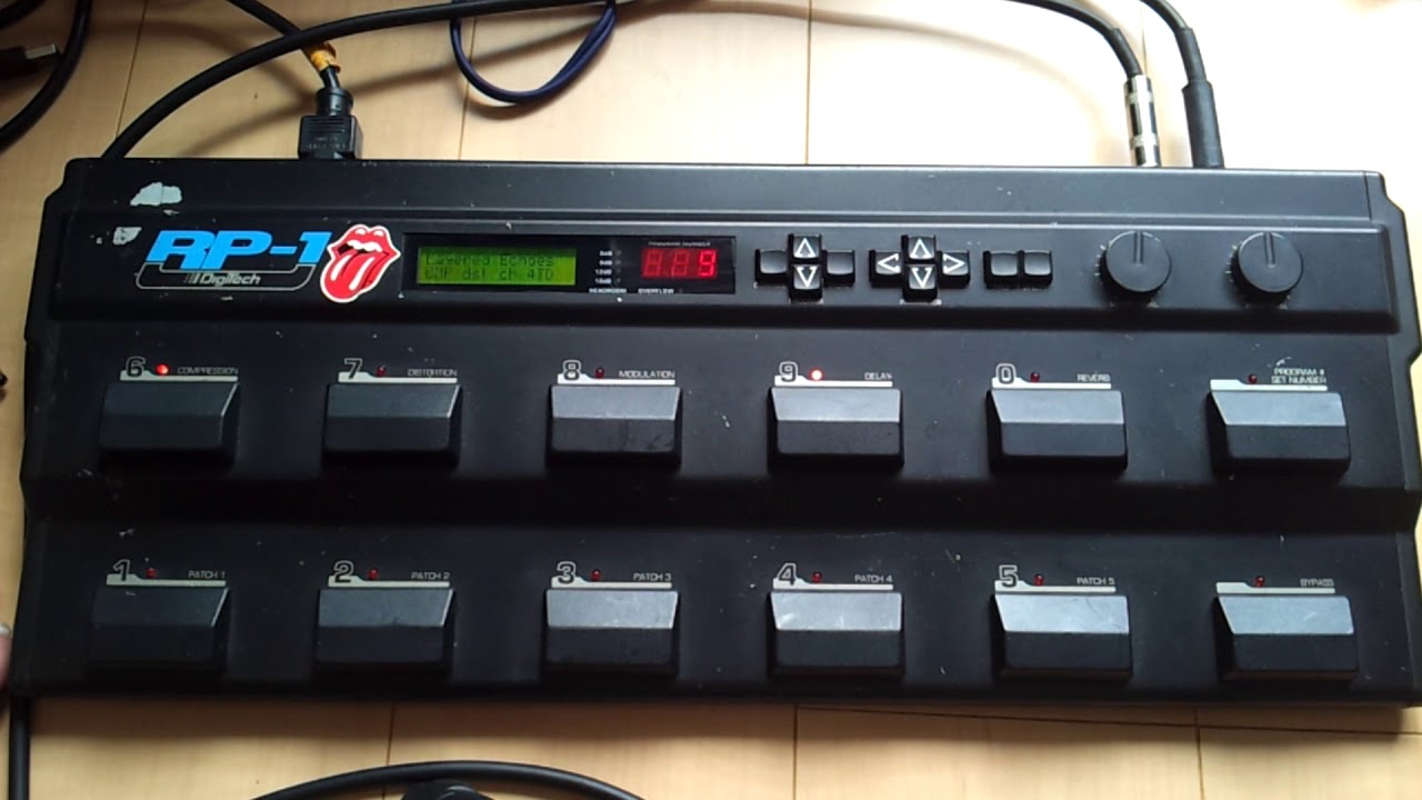 Digitech RP-1 QUICK TEST