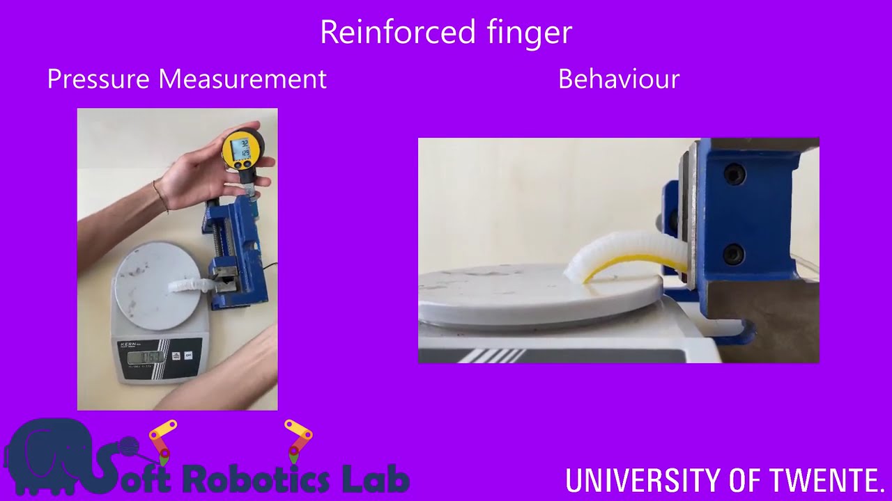 Soft Robotics: Silicon Finger & Soft Sensor