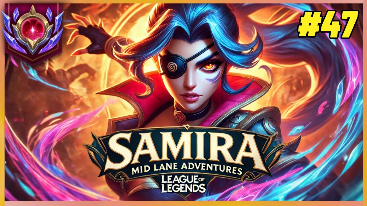 Samira Mid Lane Adventures #47 | 17 Kill Diamond Ranked Samira vs Vel'Koz! Epic Fights (Patch 14.20)