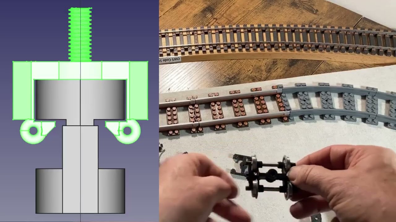 LEGO Trains on O Scale Track - Interchangeable Truck Demo + Affordable kits
