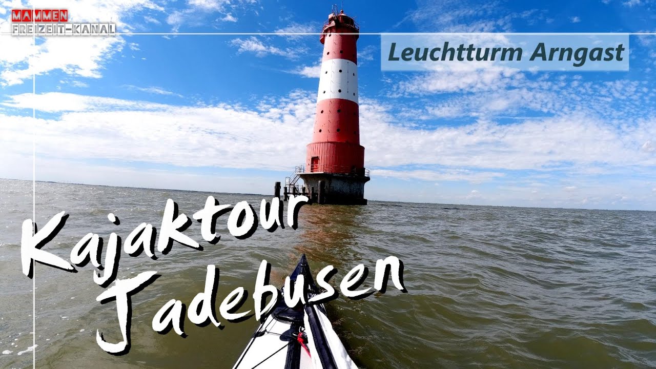 Kajaktour  Jadebusen zum Leuchturm Arngast - Lighthouse #kayaklife #seakayaking #kayaking