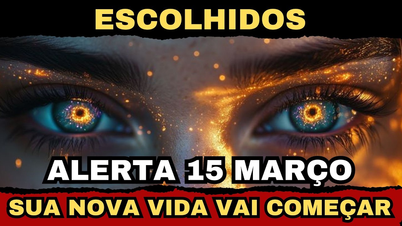 ESCOLHIDOS, ALERTA — 15 DE MARÇO SUA NOVA VIDA VAI COMEÇAR