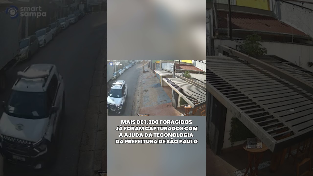 🎥🚨 Durante o feriado, c&acirc;meras do Smart Sampa ajudaram na pris&atilde;o de dois criminosos foragidos.