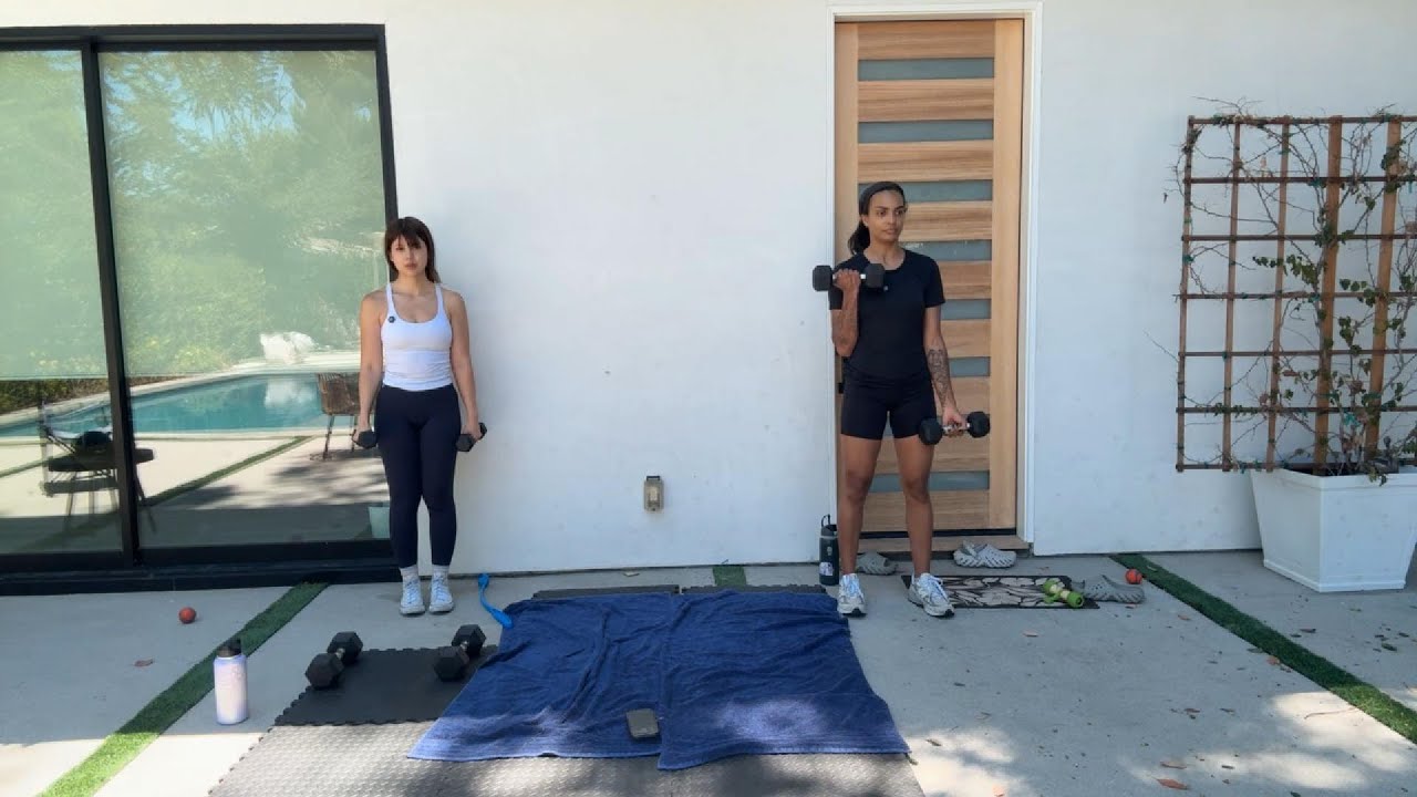 Syanne - Workout & making food with 