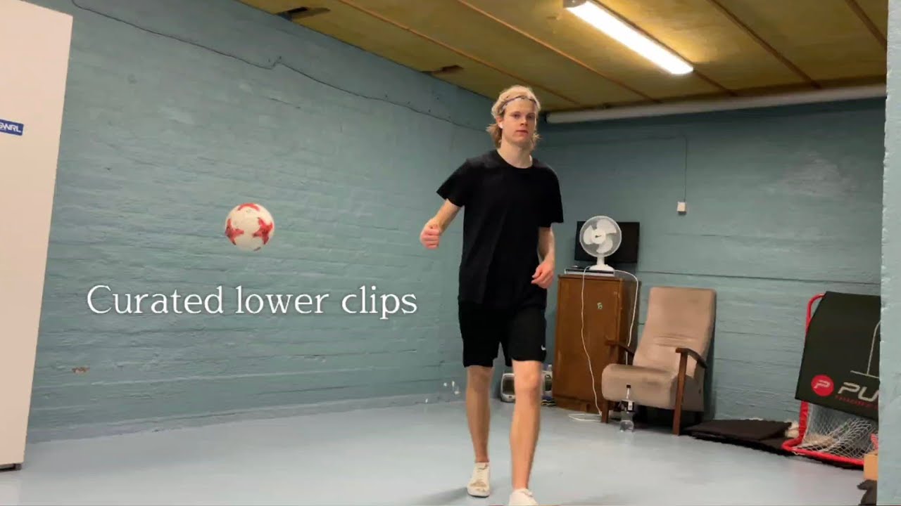 Freestyle Football-Curated lower clips