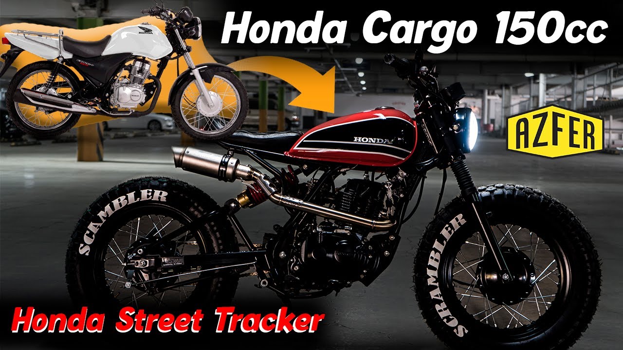 🤯🔥De una Honda Cargo 150cc a Street Tracker🥵 // Review a fondo de las modificaciones AZFER CUSTOMS