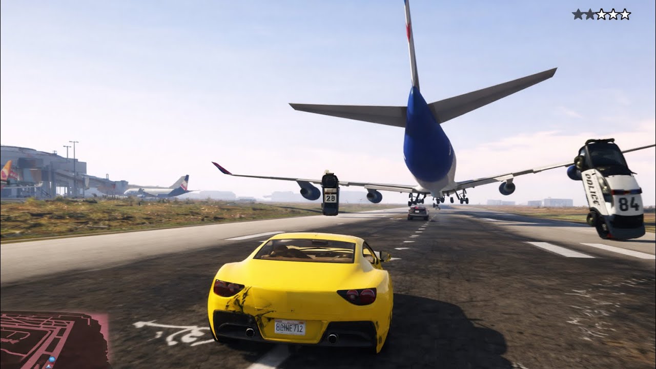 Police Chase Mission GTA V on PS5 🎮