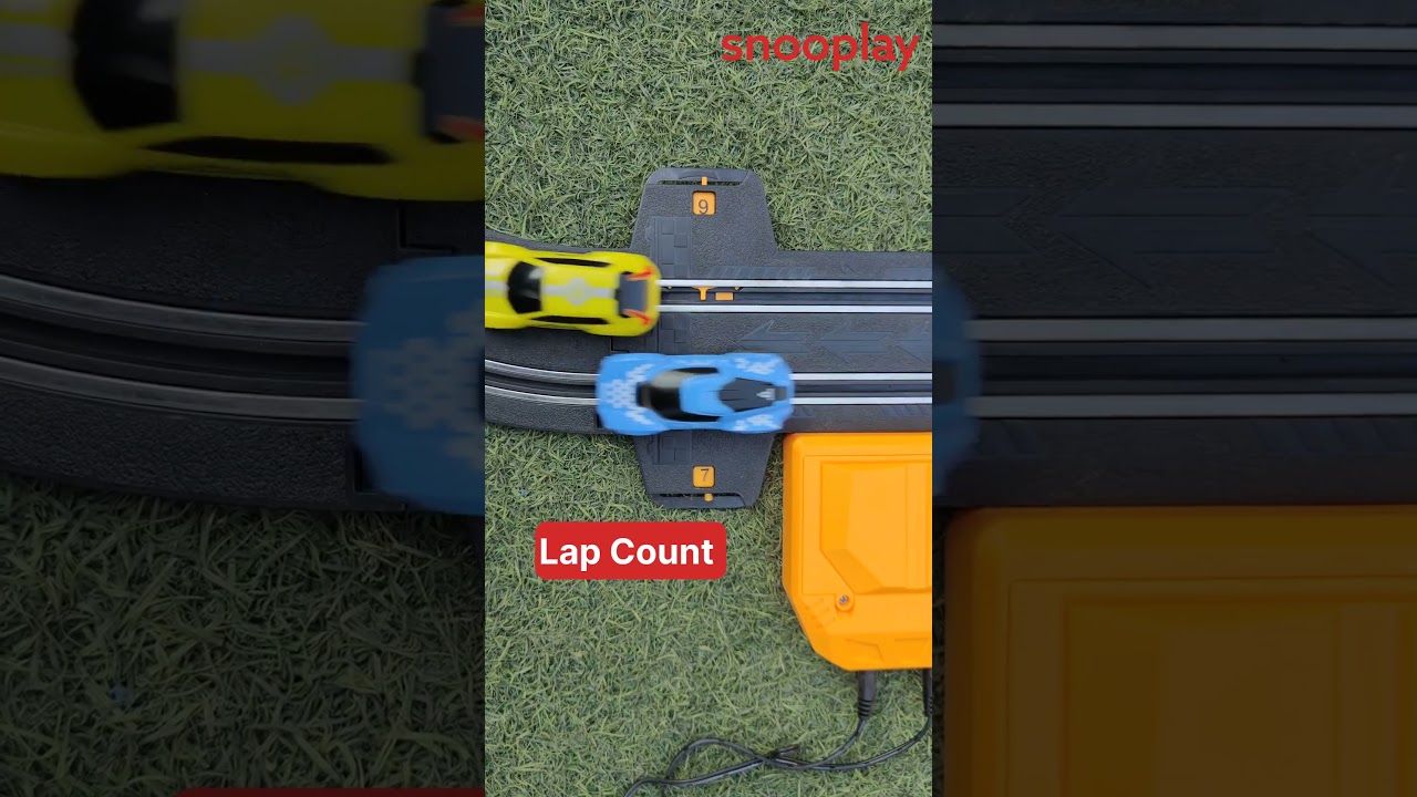 Track Master - Remote Control Car Racing Set with Collision Track & Number of Lap Feature