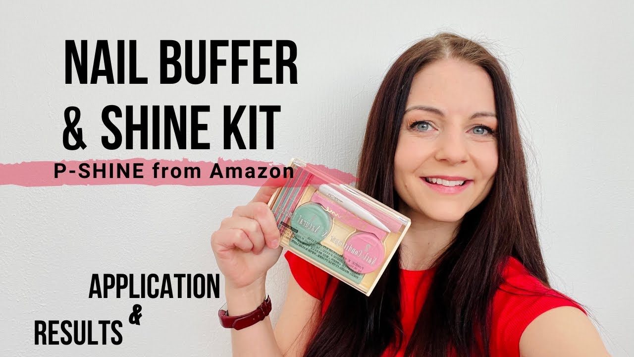 Nail shine kit from Amazon (Japanese Manicure)