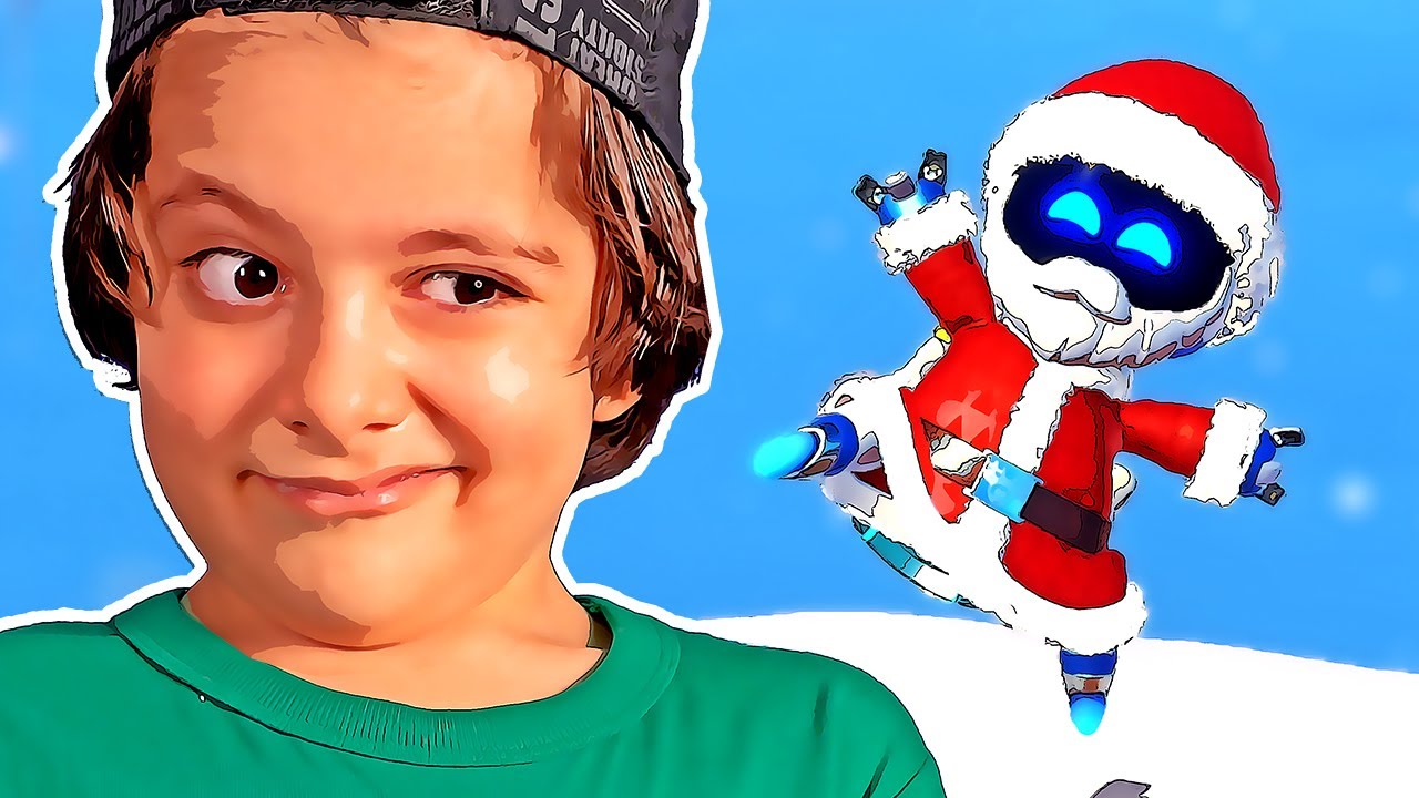 ASTRO BOT Becomes SANTA! 🎁😂 | Found a SECRET in Winter Wonder! ❄️🤯