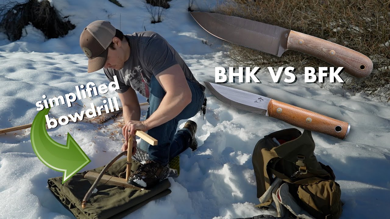 Bushtool VS. Scout Knife | MASTER Bow Drill Friction Fire with This Simple Technique