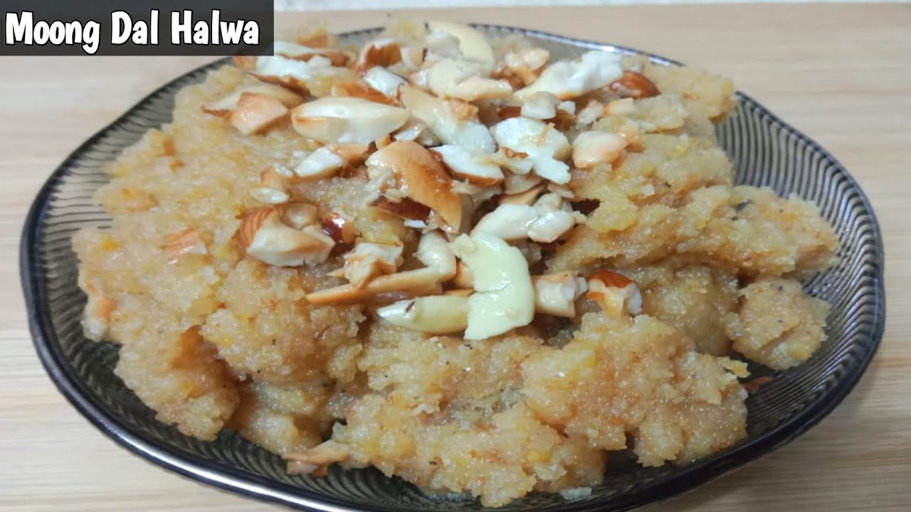मूंगदाल हलवा बिना दाल भिगोये 15 मिनट में बनायें | Instant Moong Dal Halwa/The Food of Home Kitchen