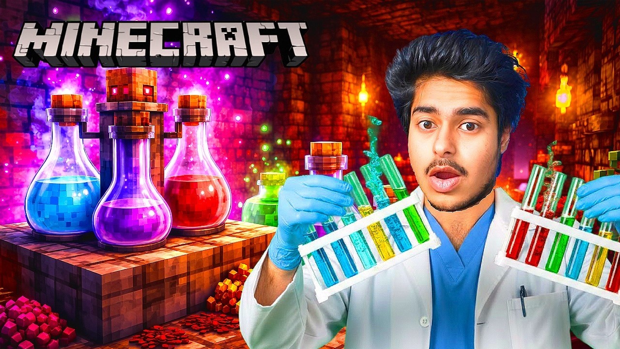 I Finally Started Brewing Potions in Minecraft 🧪🔥| Minecraft Survival Series #20