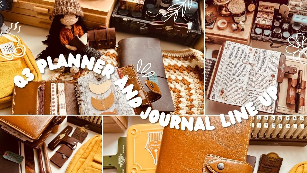 Q3 Planner and Journal Line Up | Filofax Personal Malden | Standard Travelers Notebook