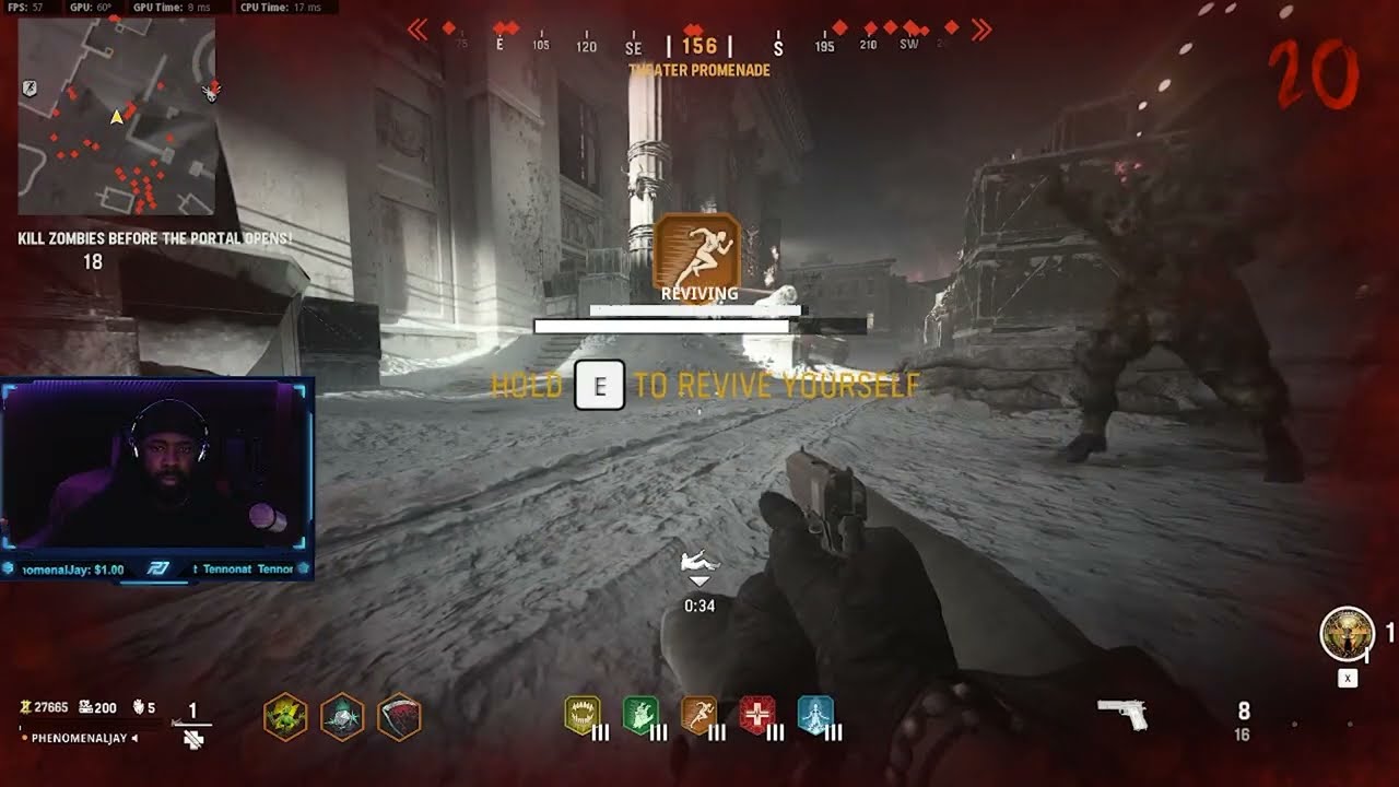 Hello?, Did the beat go off?! | Call Of Duty Vanguard Zombies