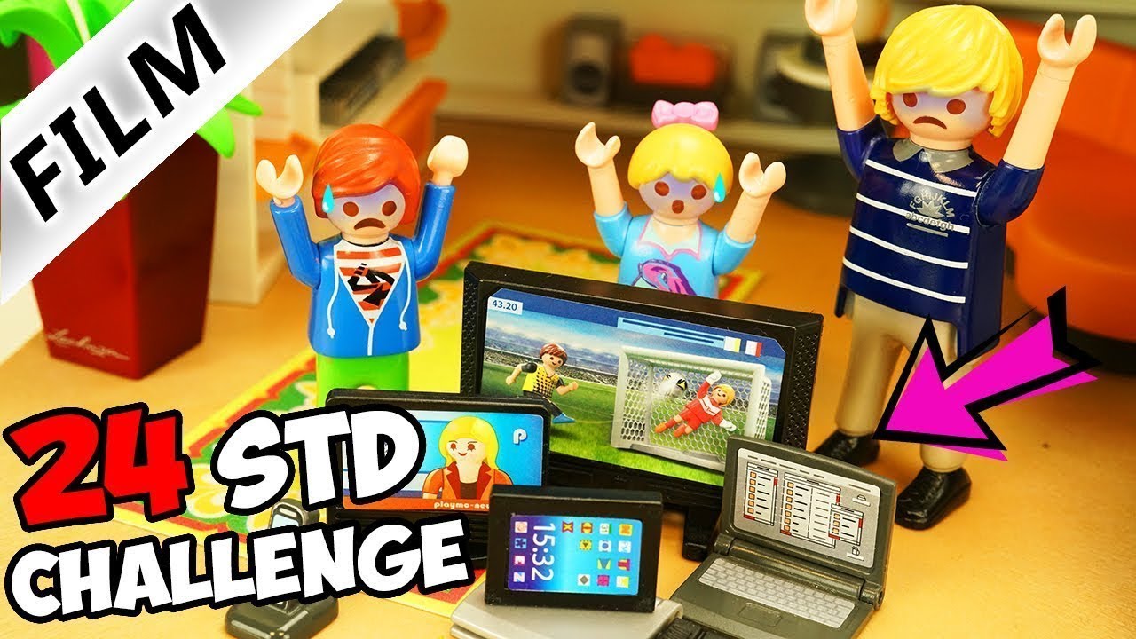 Playmobil Film deutsch 24 STUNDEN OHNE TECHNIK Challenge Hannah & Julian Vogel 1 Tag ohne Smartphone
