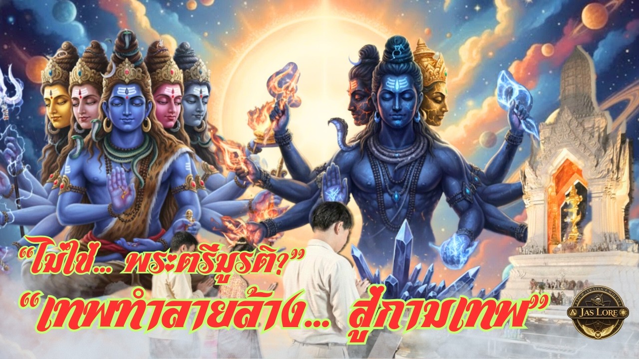 เมื่อเทพเจ้าแห่งการทำลายล้าง... กลายเป็นกามเทพไทย: ปริศนา 5 เศียรที่ไม่มีในคัมภีร์ | Jas Lore