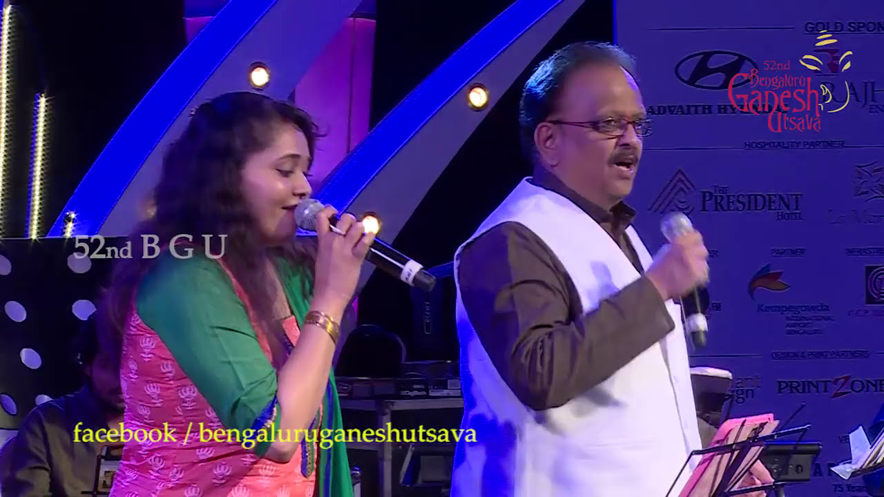 ONDE ONDU AASEYU | Seetharamu |  S P B & Anuradha Bhat | 52nd Bengaluru Ganesh Utsava  2014