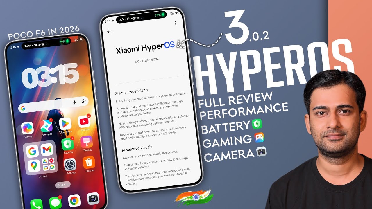 POCO F6 HyperOS 3 Official Update Full Review: Battery, Performance, Camera, RAM limitation 
