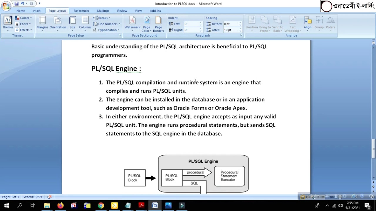 Introduction to PL/SQL | OraDemy | TrainerBD Training