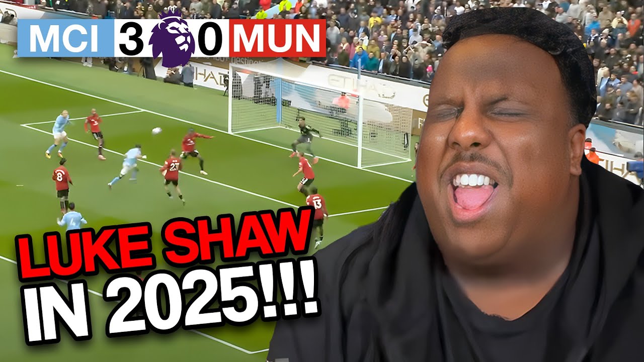 Saeed LOSES IT at Luke Shaw! Manchester Derby Watchalong