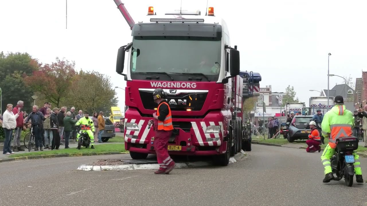 GROOT TRANSPORT TRANSFORMATOR TENNET ONSTWEDDERKLAP NIEUWE PEKELA WAGENBORG