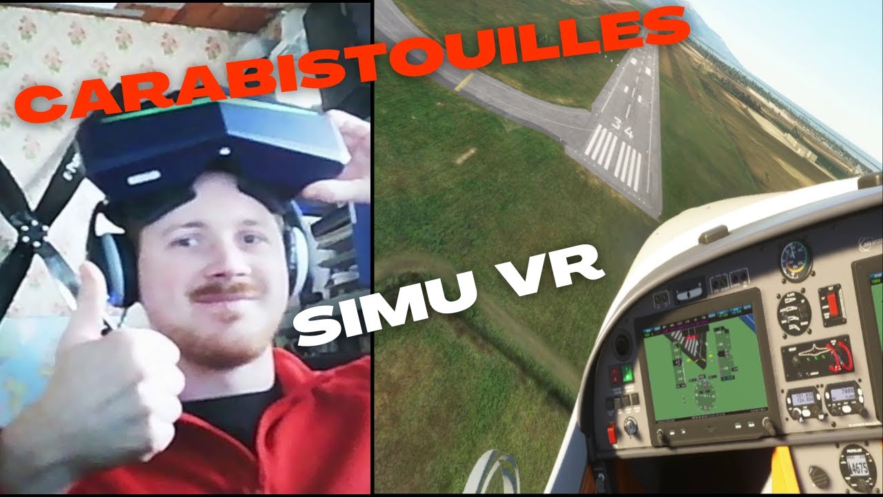 Je fais des CARABISTOUILLES en ULM VL3 !! FS20 VR