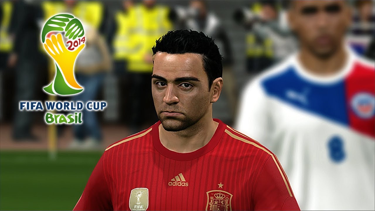 Chile vs. Spain | 2014 FIFA World Cup Simulation | Pro Evolution Soccer 2014 (PES 2014)
