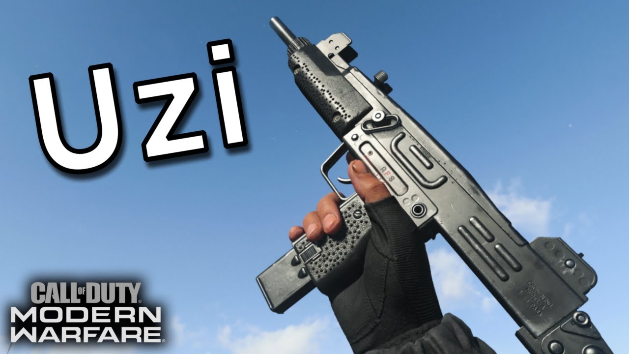 Uzi on Modern Warfare PS5 Gameplay