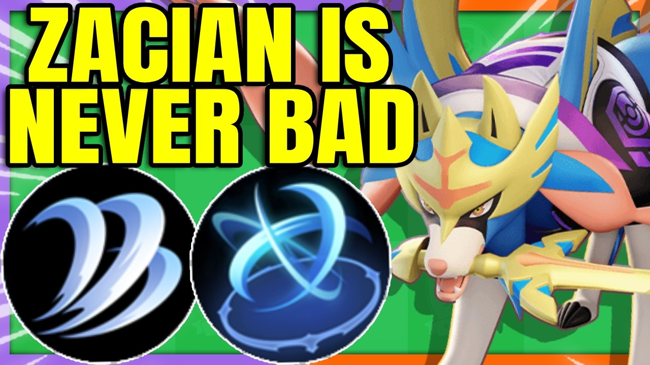 ZACIAN the Pokemon that will never be bad | Pokemon Unite