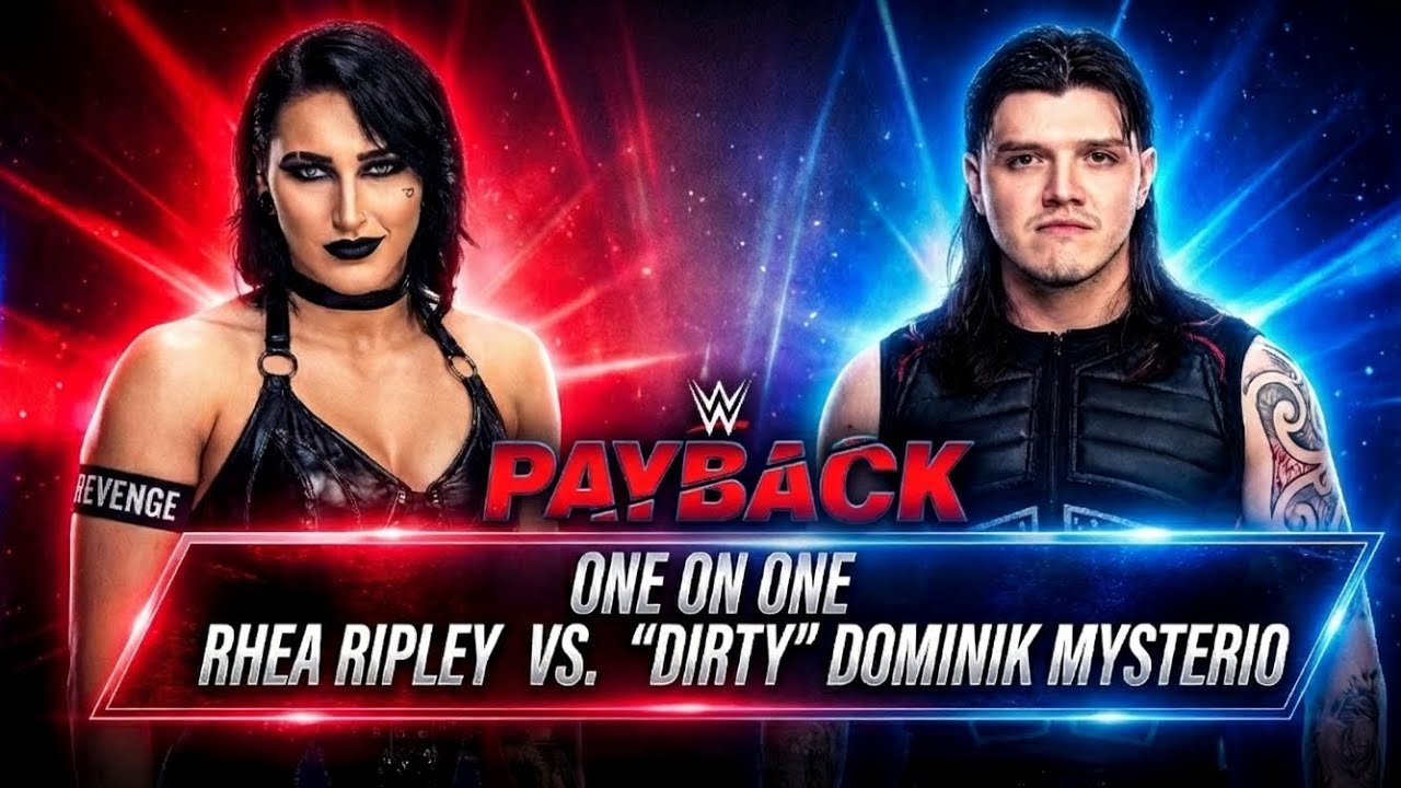 Rhea Ripley DESTROYS Dirty Dominik 💀 Payback WWE 2K25 #wwe #wwegameplay #trending 