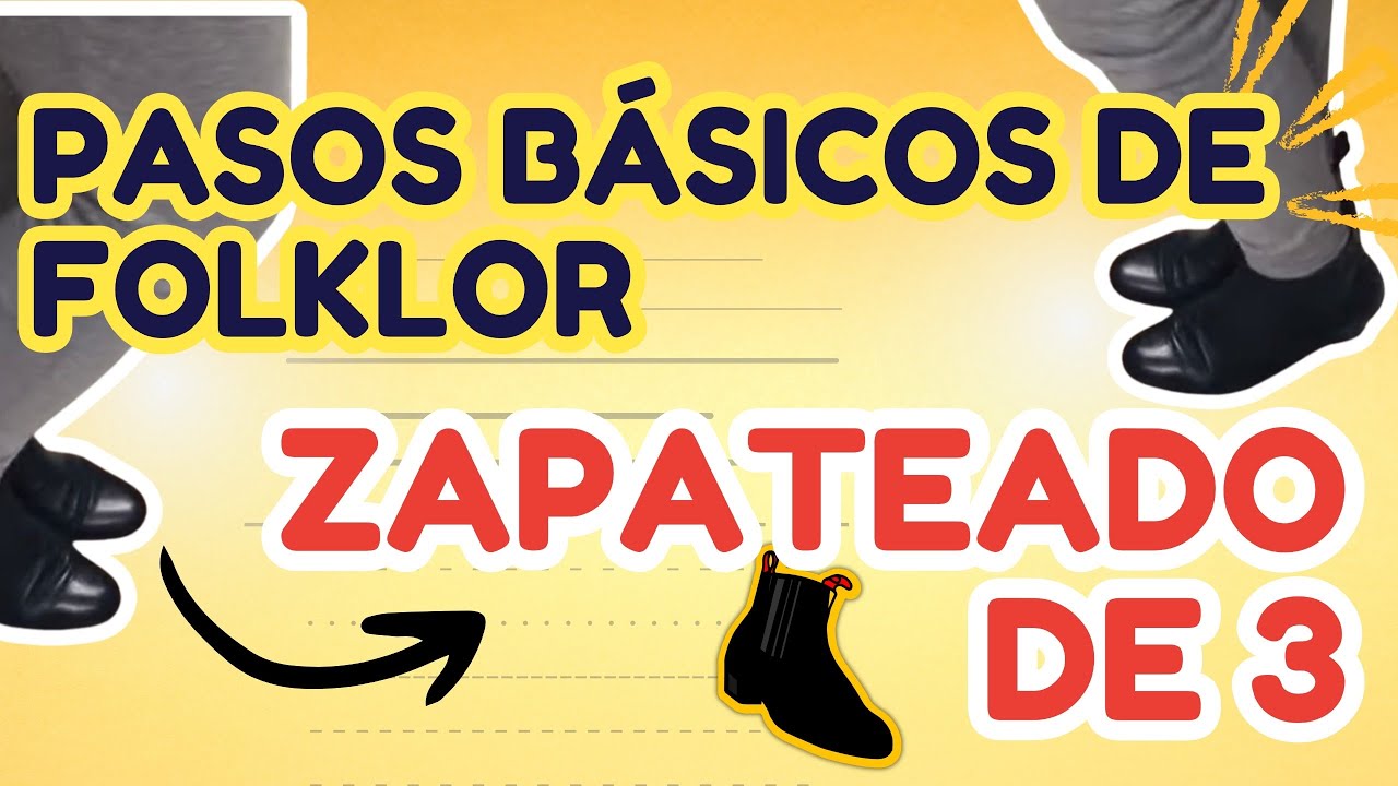 ✅Ep. #2 ZAPATEADO DE 3 || TUTORIAL || Cómo aprender a zapatear