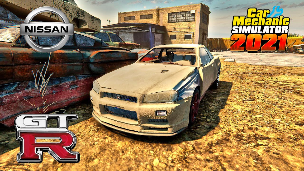 Nissan Skyline GT-R R34 restoration - Car Mechanic Simulator 2021
