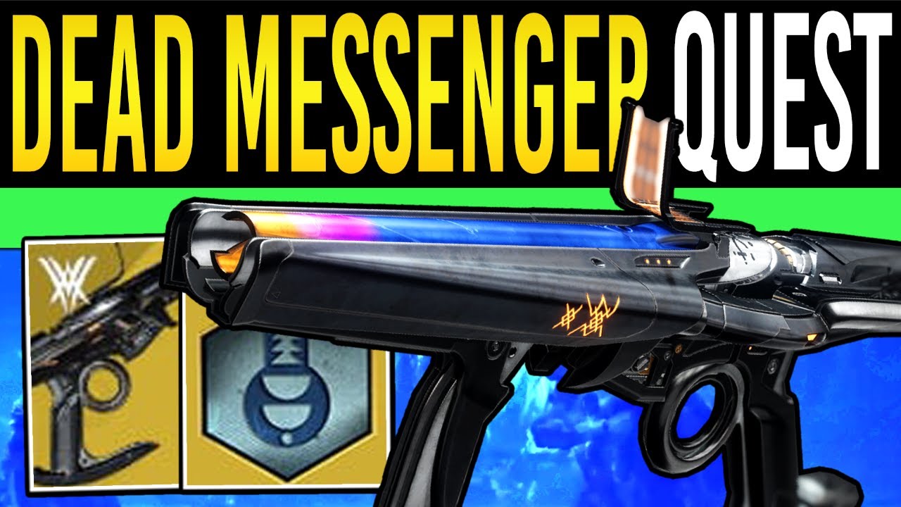 Destiny 2: How to Get DEAD MESSENGER Exotic Grenade Launcher! (Witch Queen Quest Guide)