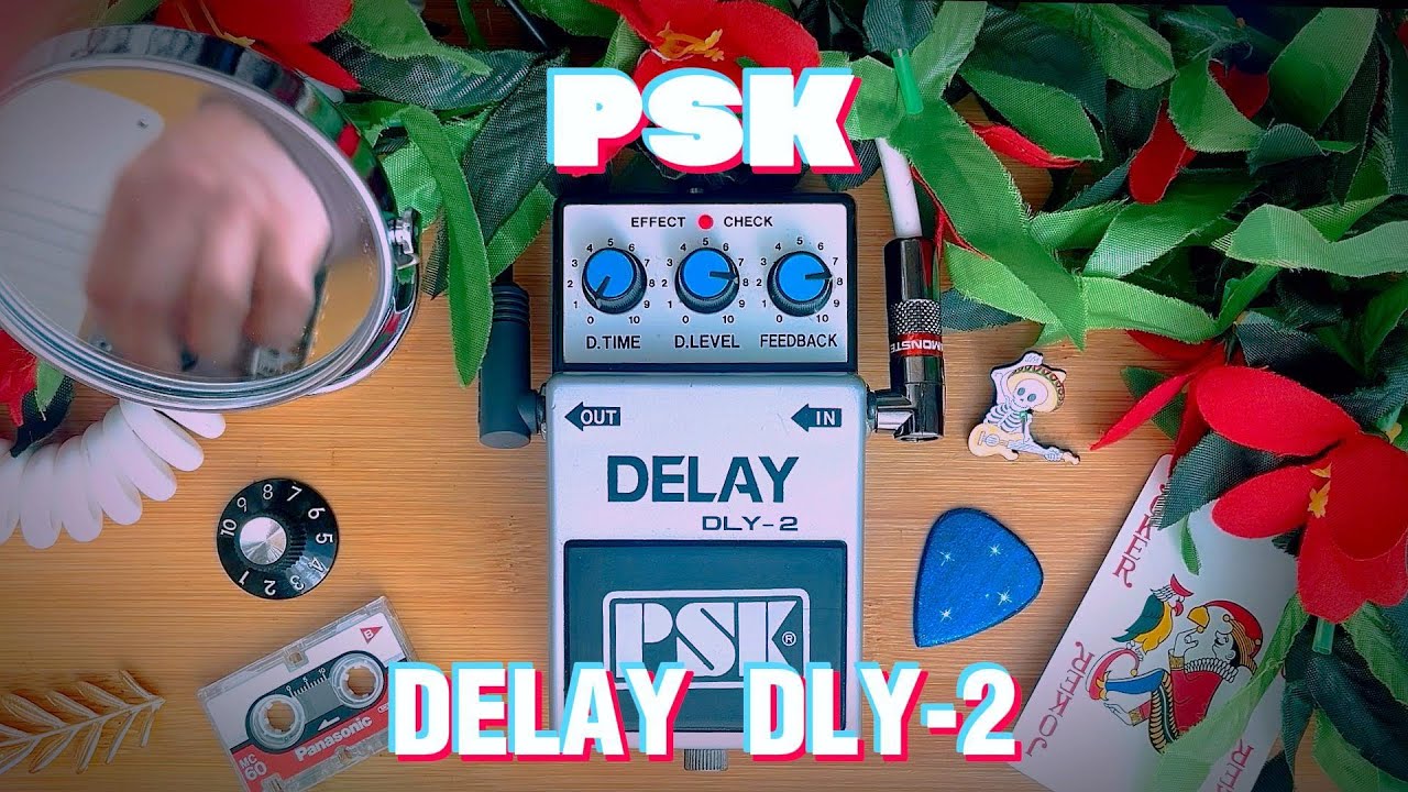 🇰🇷Legendary Korean Vintage Delay Pedal l PSK DLY-2 l Analog Delay