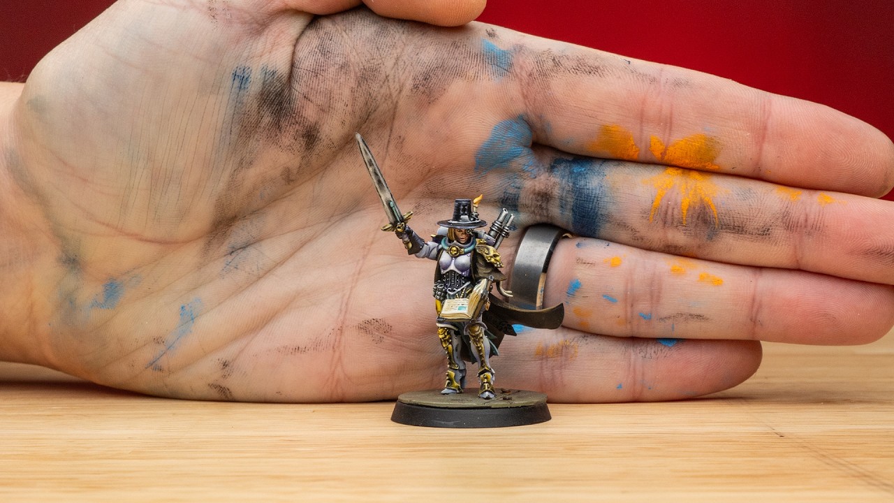How to Paint Incredibly Small Details