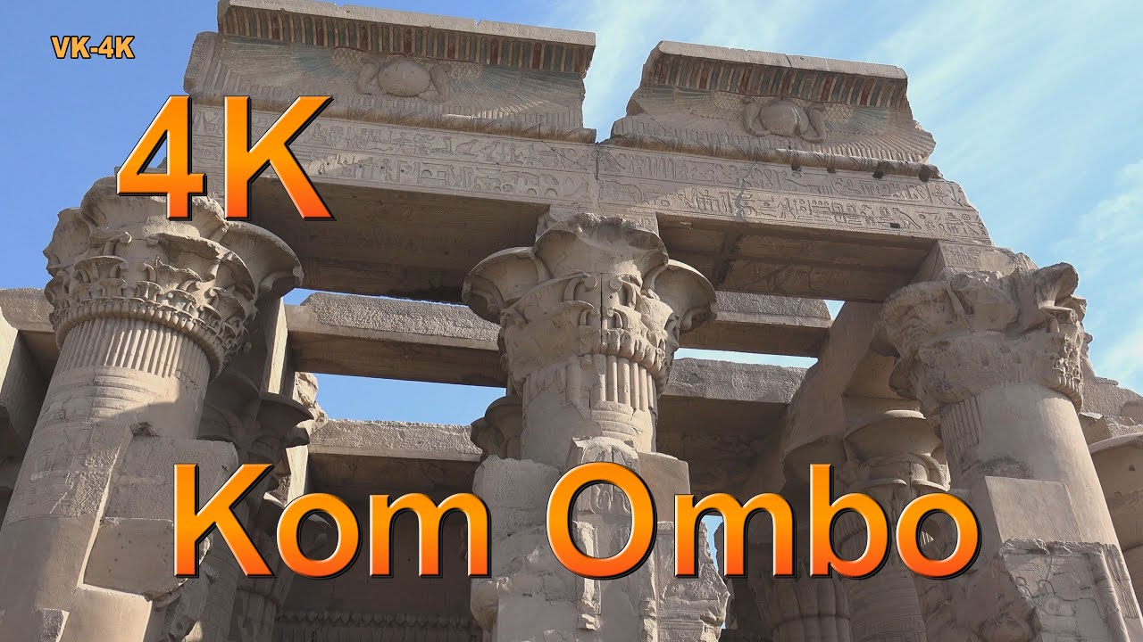 Kom Ombo Tempel bei &Auml;gypten Nilkreuzfahrt in 4K Ultra HD #08