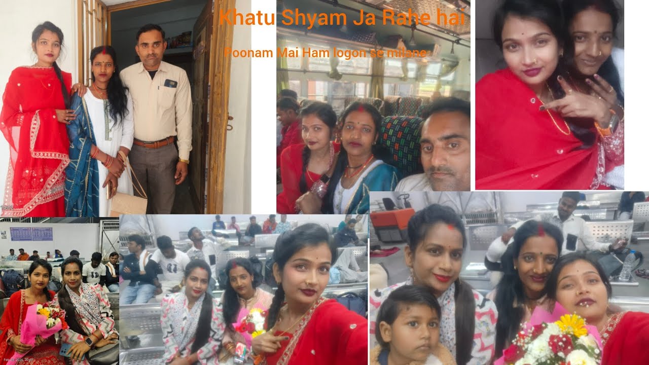 Ja Rahe Hain Khatu Shyam aur Punam ham log se milane 💕🤌